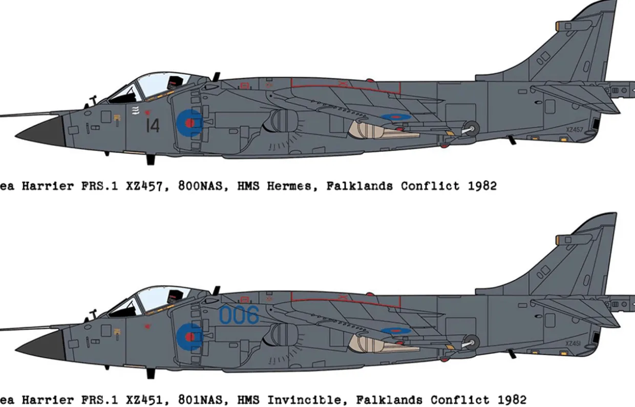 Academy 1/144 BAE Sea Harrier FRS.1