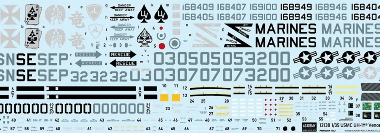 Academy 1/35 Bell UH-1Y Venom USMC