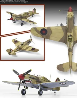 Academy 1/48 Curtiss P-40C Tomahawk IIB RAF African Front