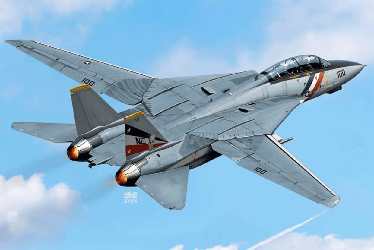 Academy 1/72 Grumman F-14D Tomcat VF-2 Bounty Hunters