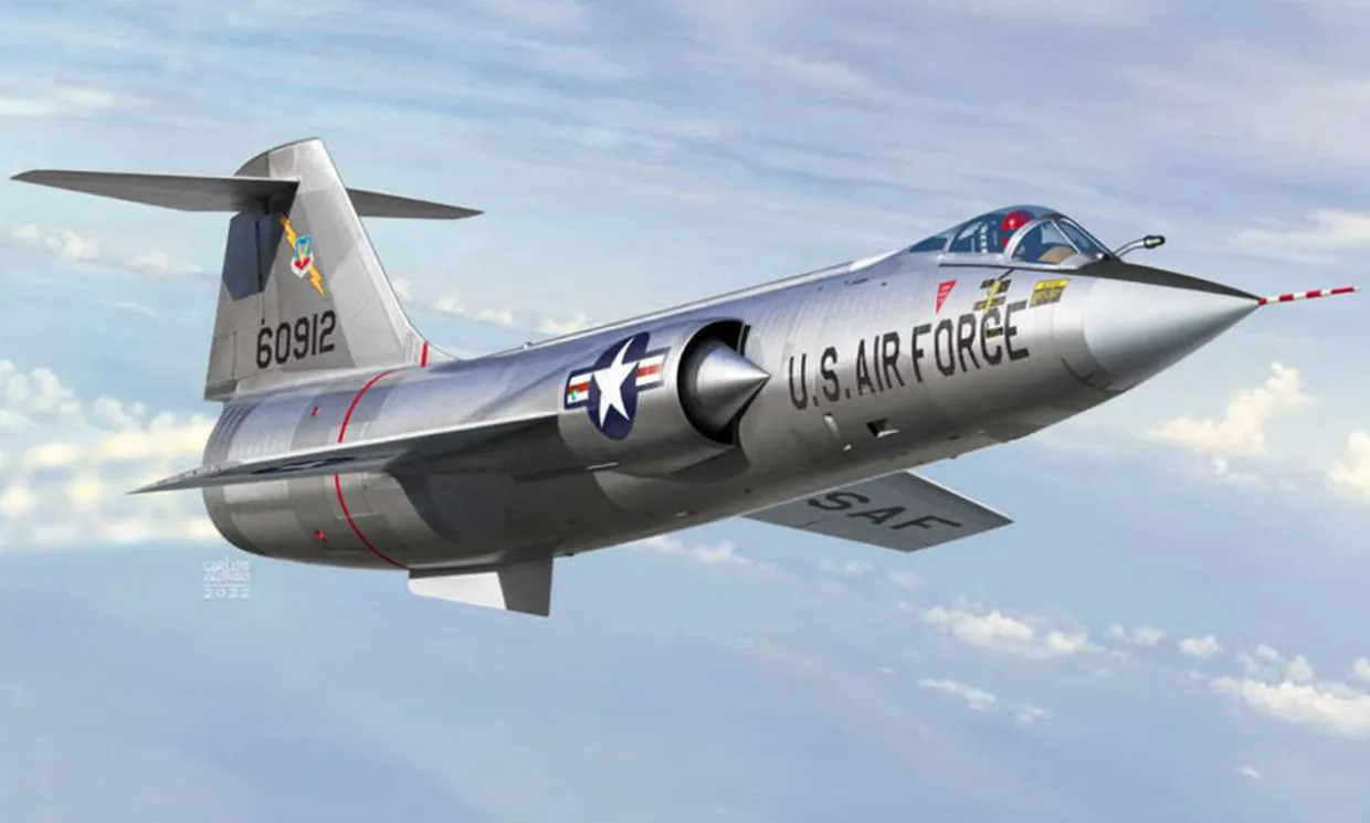 Academy 1/72 Lockheed F-104C Starfighter USAF