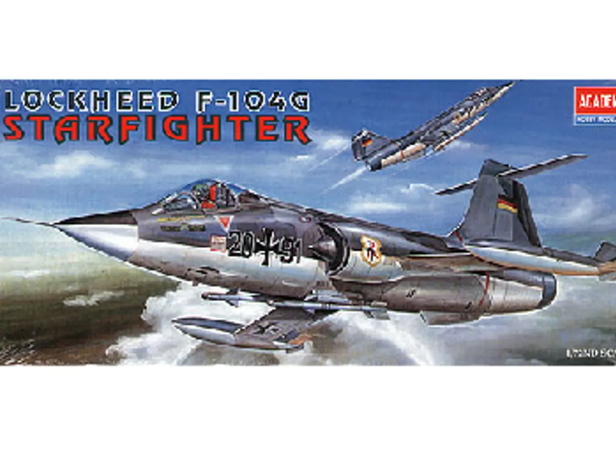 Academy 1/72 Lockheed F-104G Starfighter