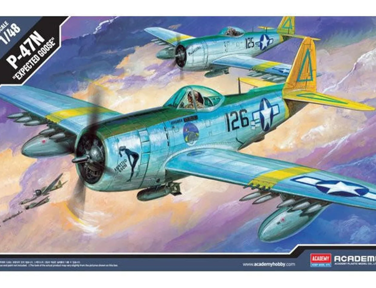 Academy 1/48 Republic P-47N Thunderbolt Expected Goose