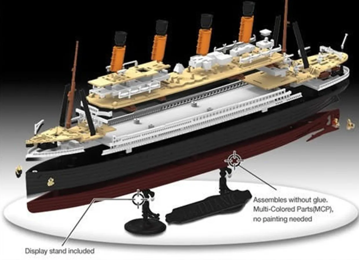 Academy 1/1000 RMS Titanic MCP