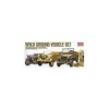Academy 1/72 WWII Ground Vehicle Set 1 - US & German Vehicles