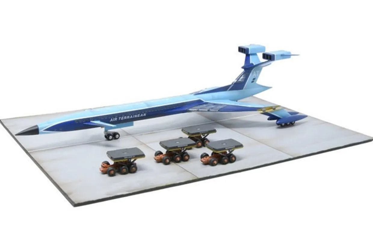 Adventures In Plastic 1/350 Fireflash Model Kit