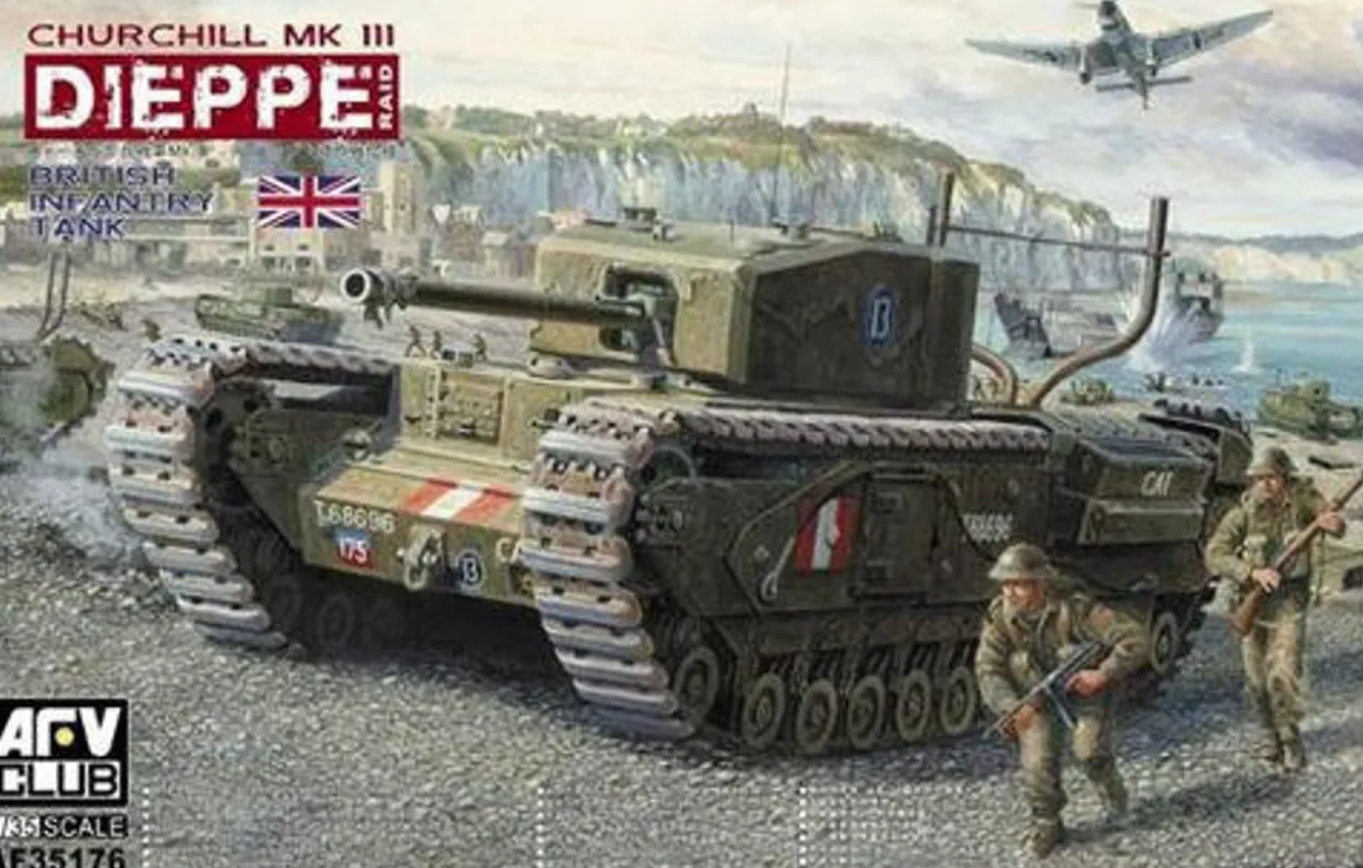 AFV Club 1/35 Churchill Mk.III Dieppe Raid