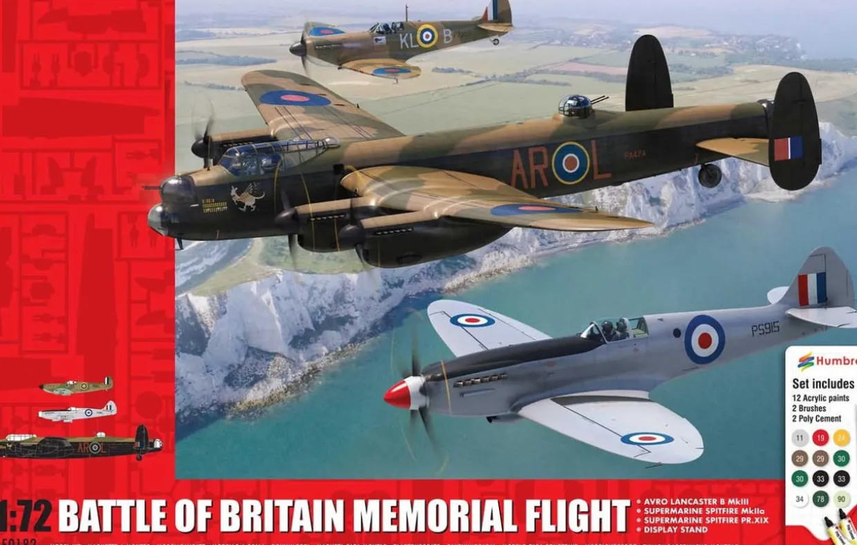 Airfix 1/72 Battle of Britain Memorial Flight Gift Set