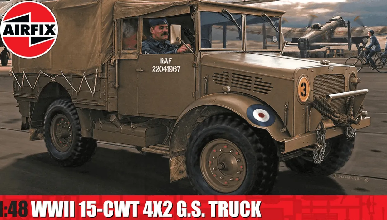 Airfix 1/48 Bedford 15-CWT 4X2 General Service Truck RAF