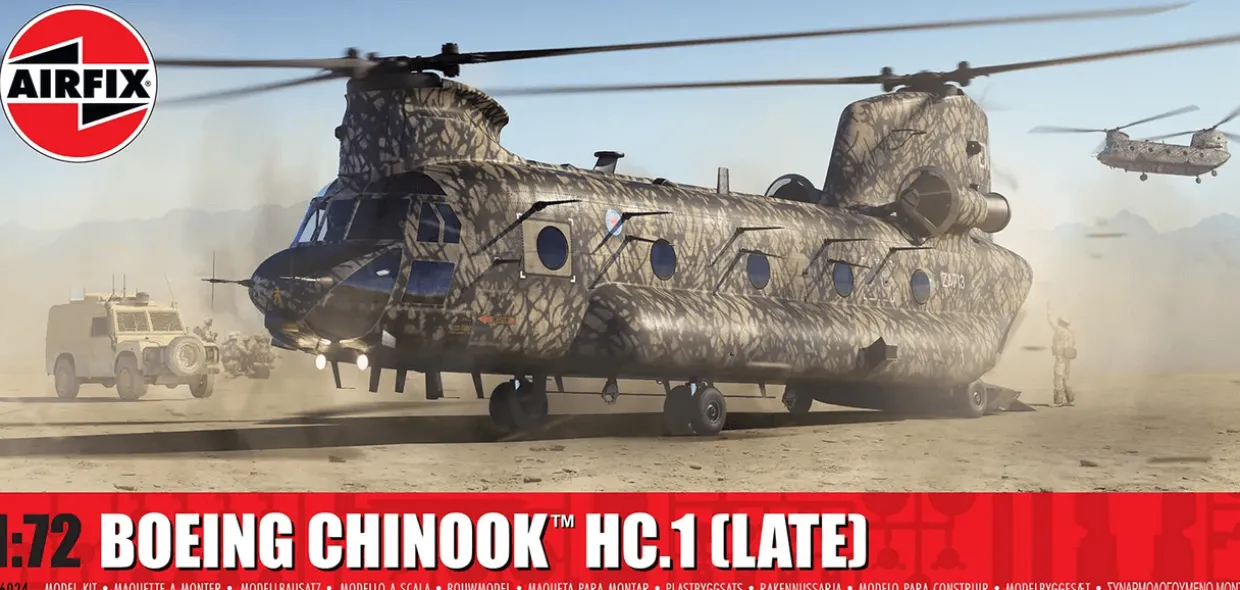 Airfix 1/72 Boeing Chinook HC.1 Late