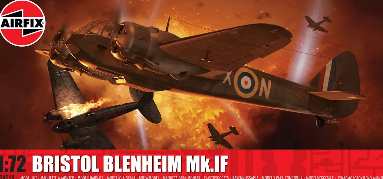 Airfix 1/72 Bristol Blenheim Mk.IF