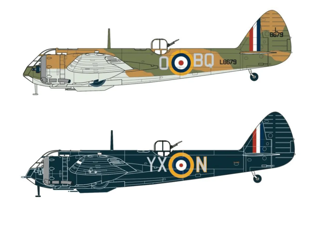 Airfix 1/72 Bristol Blenheim Mk.IF