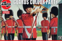 Airfix 1/76 British Army Guards Colour Party Figure Set