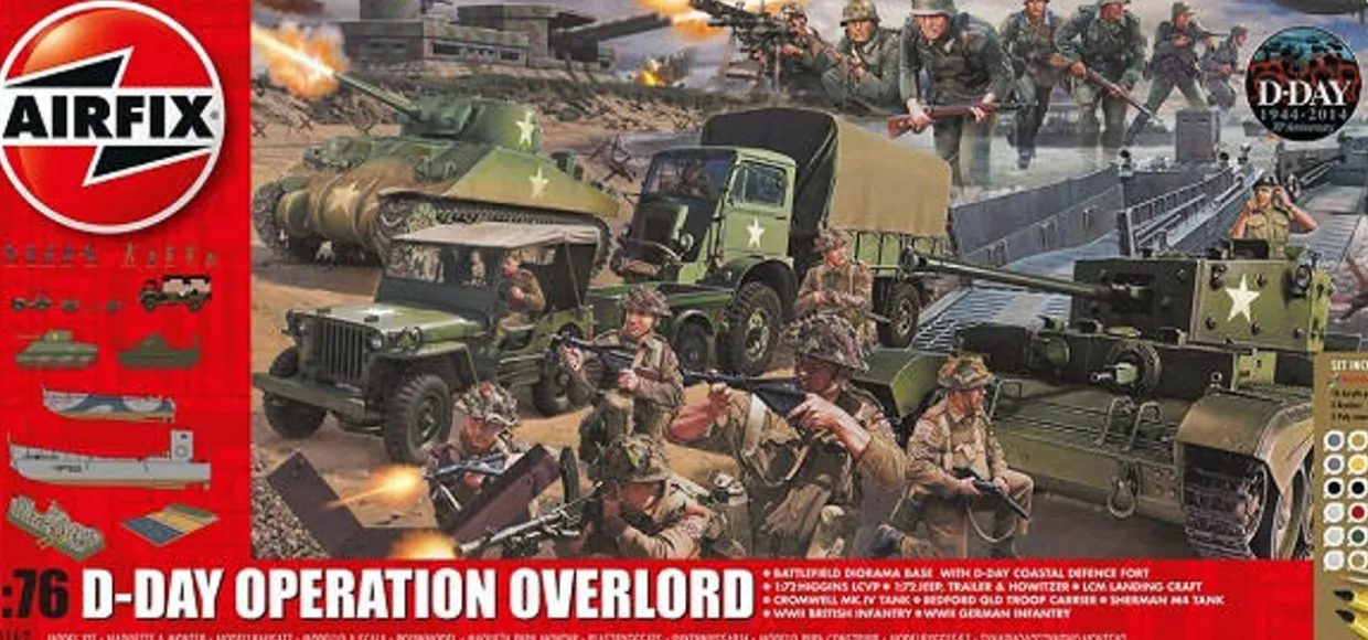 Airfix 1/72 D-Day Operation Overlord Giant Gift Set