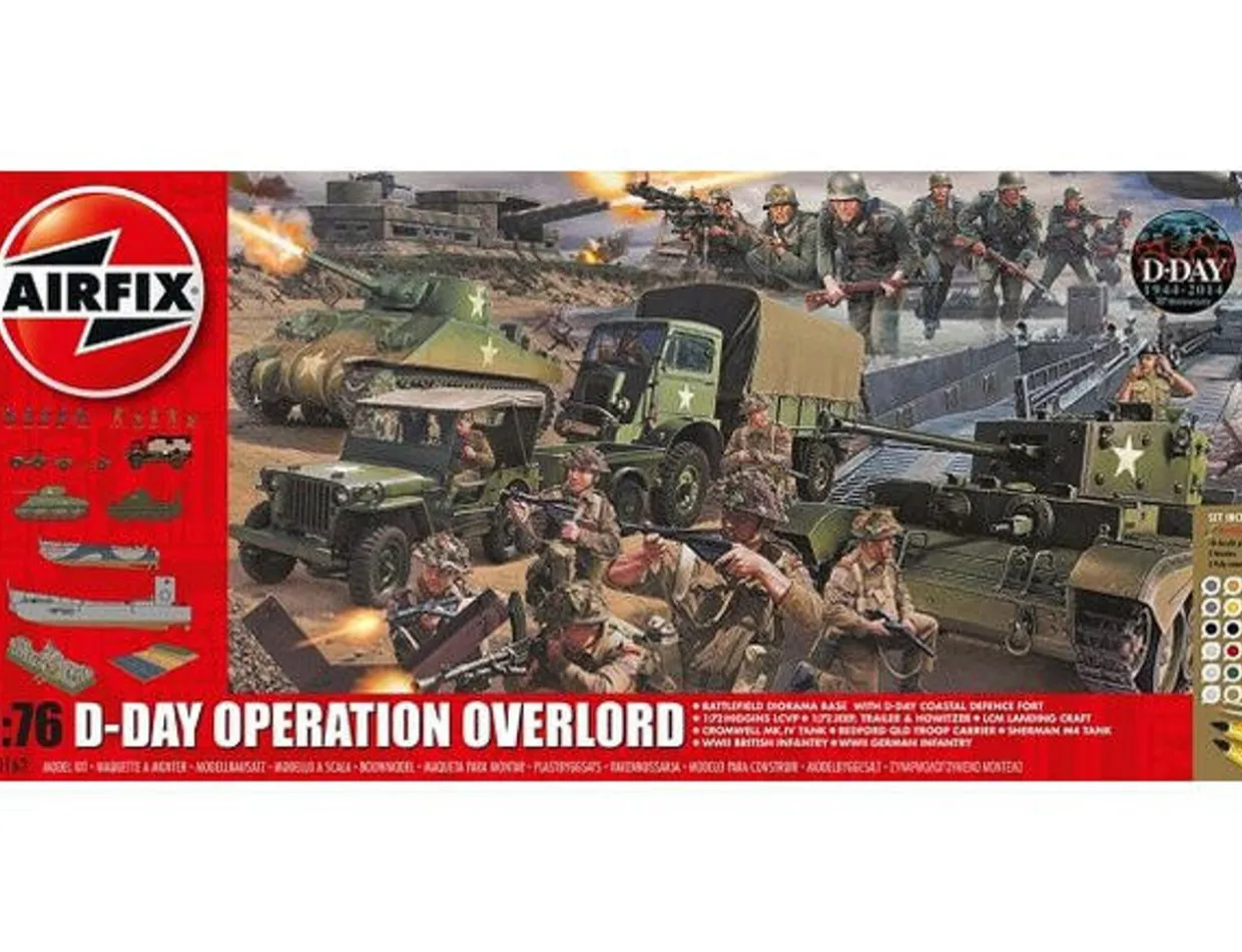Airfix 1/72 D-Day Operation Overlord Giant Gift Set