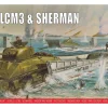 Airfix 1/76 LCM3 & Sherman Tank