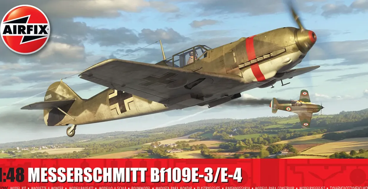 Airfix 1/48 Messerschmitt Bf 109E-3/E-4