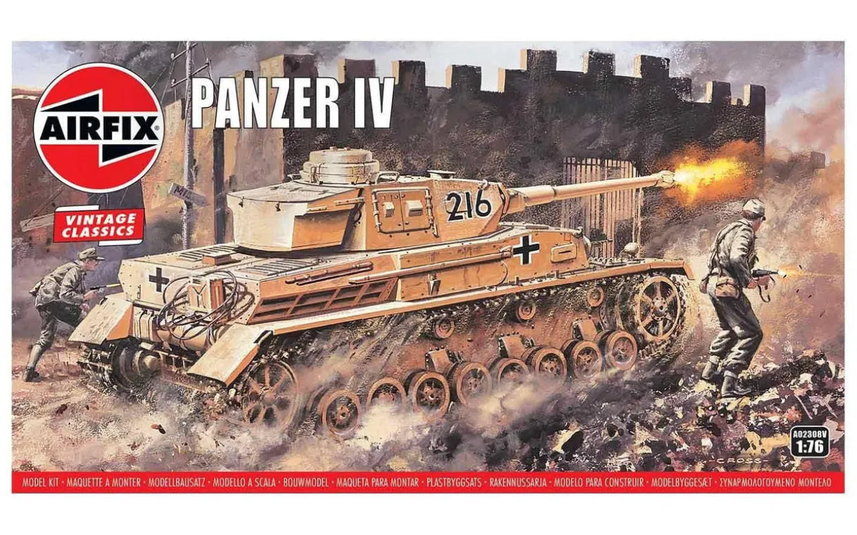 Airfix 1/76 Pz.Kpfw.IV Panzer IV Tank