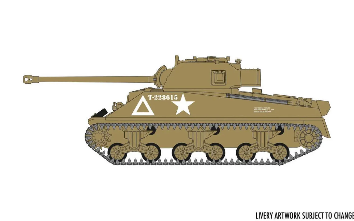 Airfix 1/72 Sherman Firefly Starter Set
