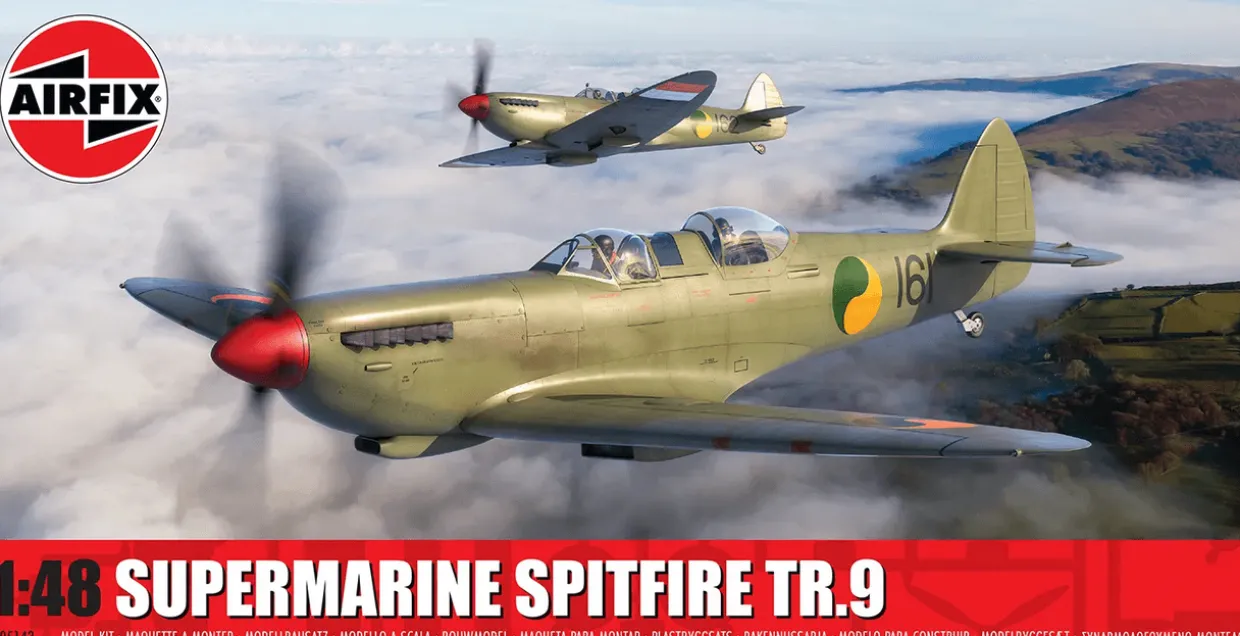 Airfix 1/48 Supermarine Spitfire Tr.9