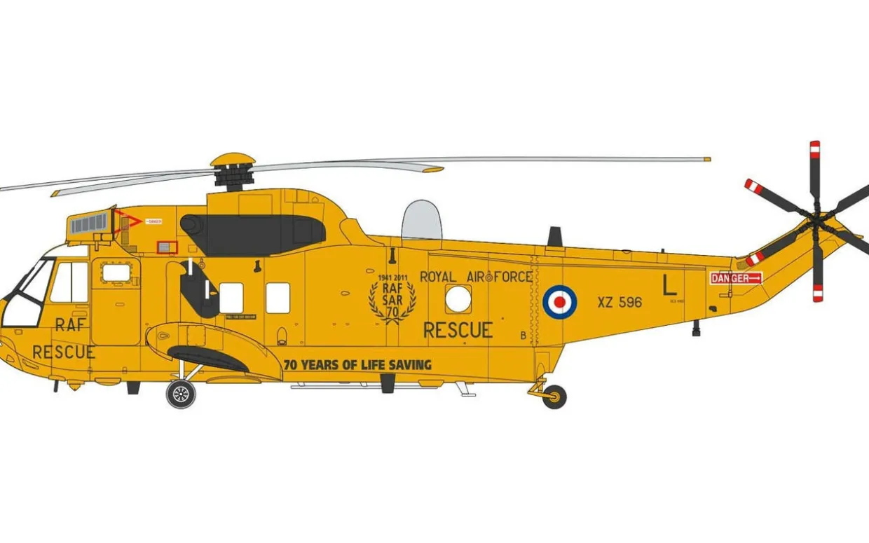 Airfix 1/72 Westland Sea King HAR.3 Hanging Gift Set