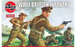 Airfix 1/76 WWII British Infantry Northern Europe Figure Set