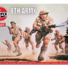 Airfix 1/76 WWII British 8th Army Figure Set