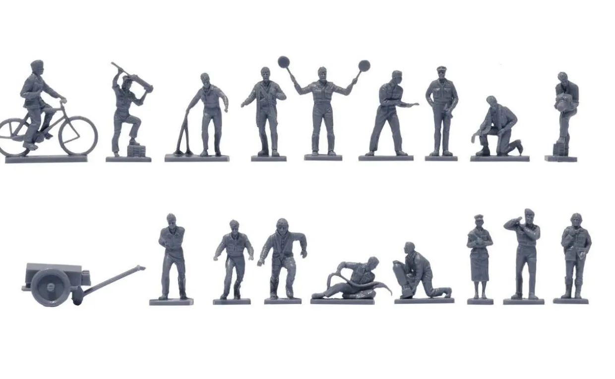 Airfix 1/76 WWII RAF Personnel Figure Set