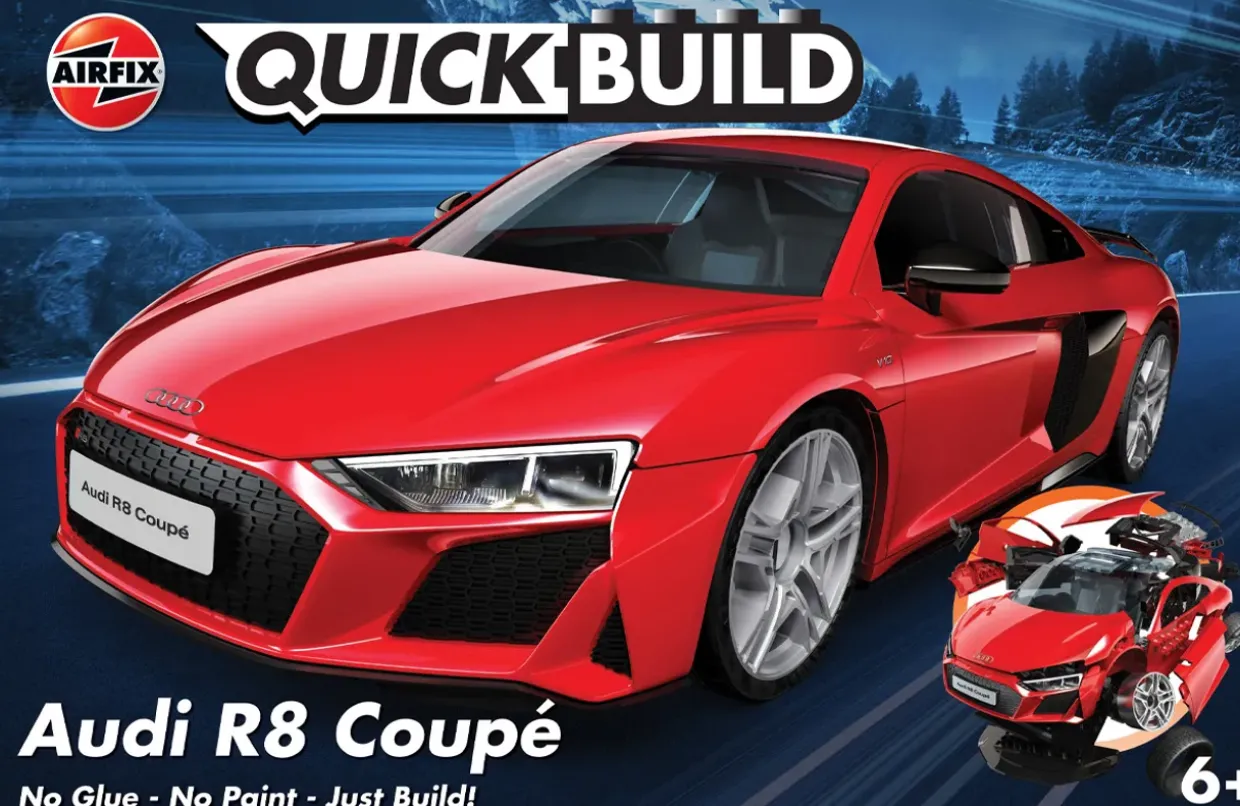 Airfix Quick Build Audi R8 Coupe