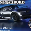 Airfix Quick Build Bugatti Chiron - Black