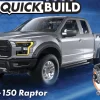 Airfix Quick Build Ford F-150 Raptor - Grey