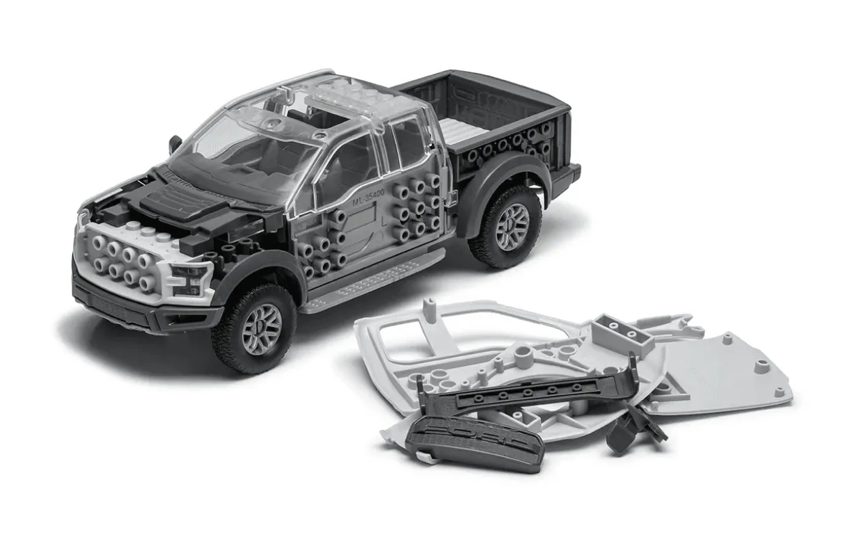 Airfix Quick Build Ford F-150 Raptor - Grey