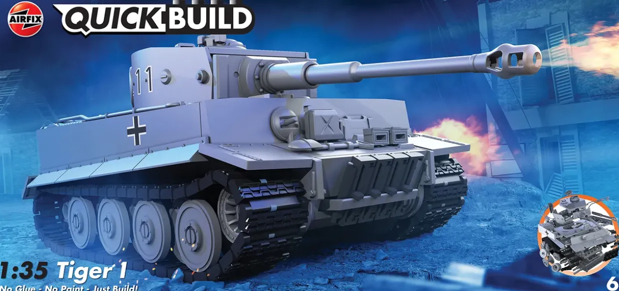 Airfix Quick Build Tiger I Tank