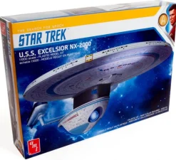 AMT Models 1/1000 Star Trek USS Excelsior NX-2000 Model Kit