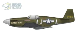 Arma Hobby 1/72 North American P-51B/C Mustang Expert Set Model Kit
