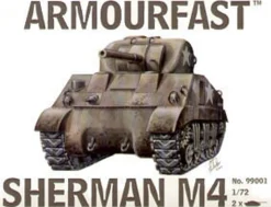 Armourfast 1/72 M4 Sherman Fast Assembly Model Kit