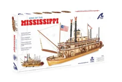 Artesania Latina 1/80 King of the Mississippi Paddle Steamer Wooden Ship Model Kit