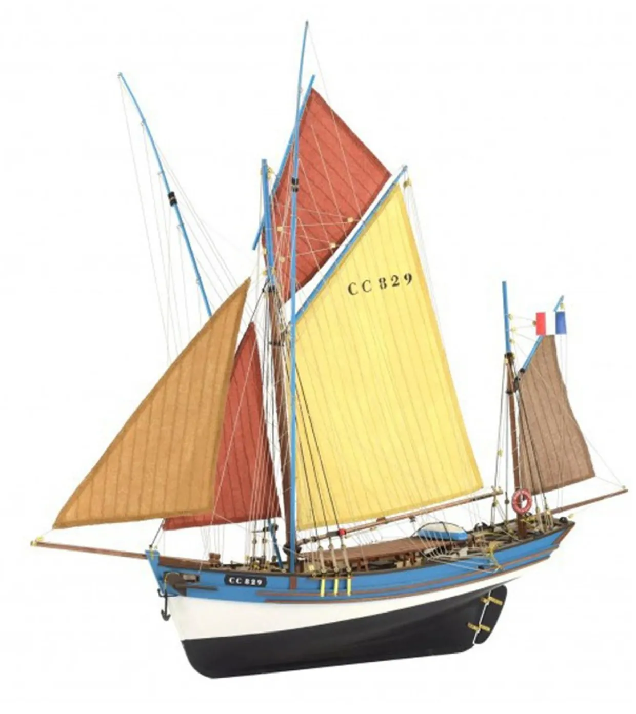 Artesania Latina 1/50 Marie Jeanne Wooden Ship Model Kit