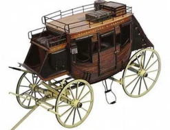 Artesania Latina 1/10 US Stage Coach 1848 Wooden Model Kit