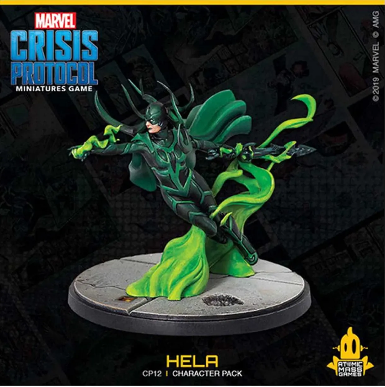 Atomic Mass Games Marvel Crisis Protocol: 012 Loki and Hela
