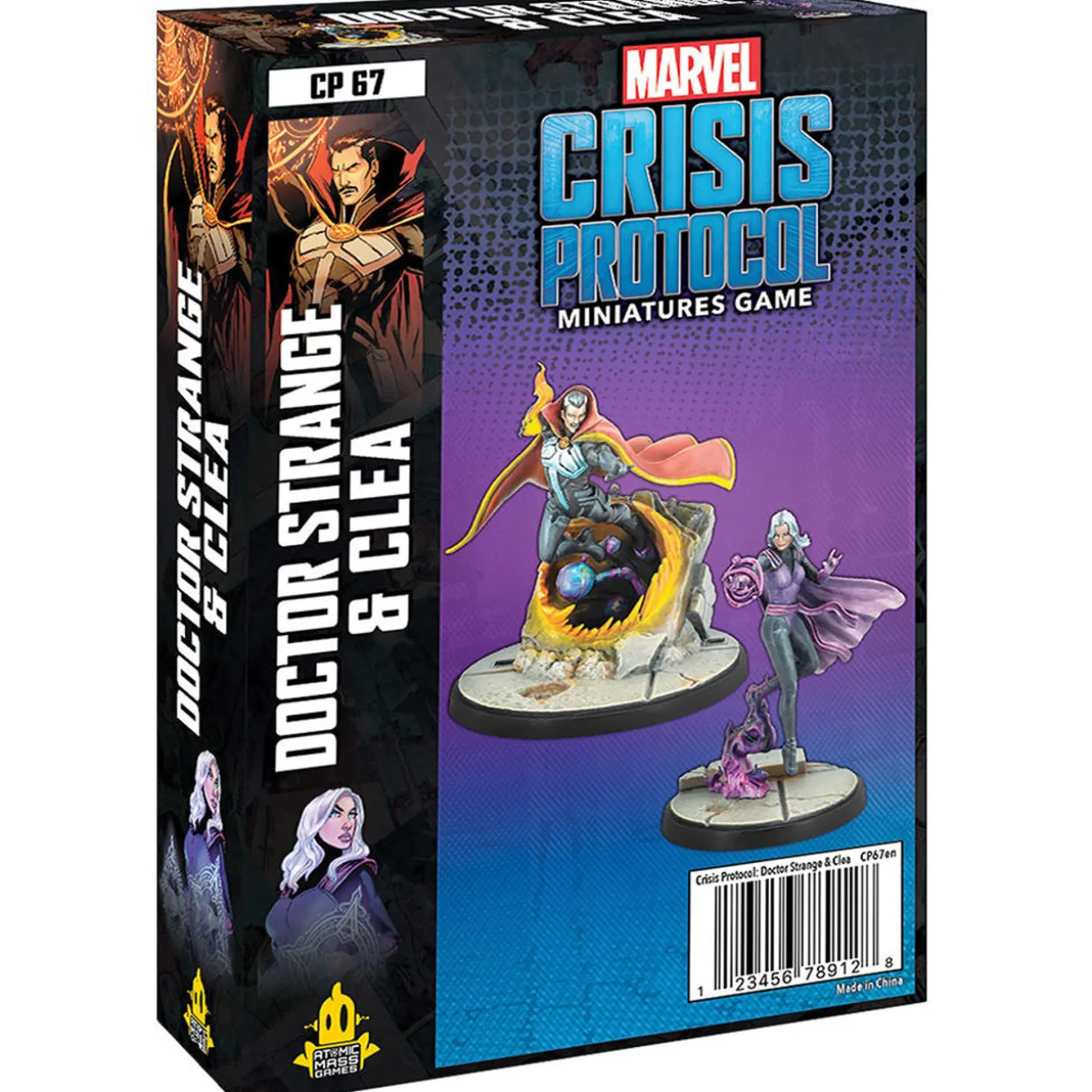 Atomic Mass Games Marvel Crisis Protocol: 067 Doctor Strange & Clea
