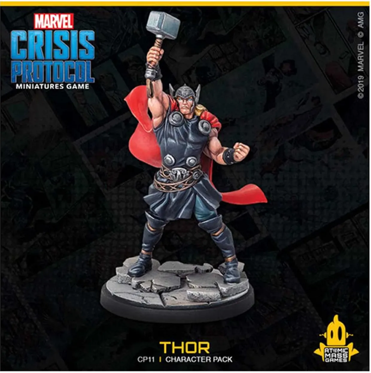 Atomic Mass Games Marvel Crisis Protocol: 011 Thor and Valkyrie