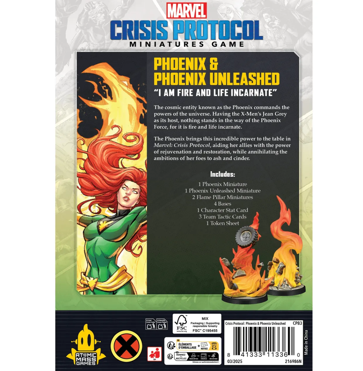 Atomic Mass Games Marvel Crisis Protocol: 83 Phoenix & Phoenix Unleashed