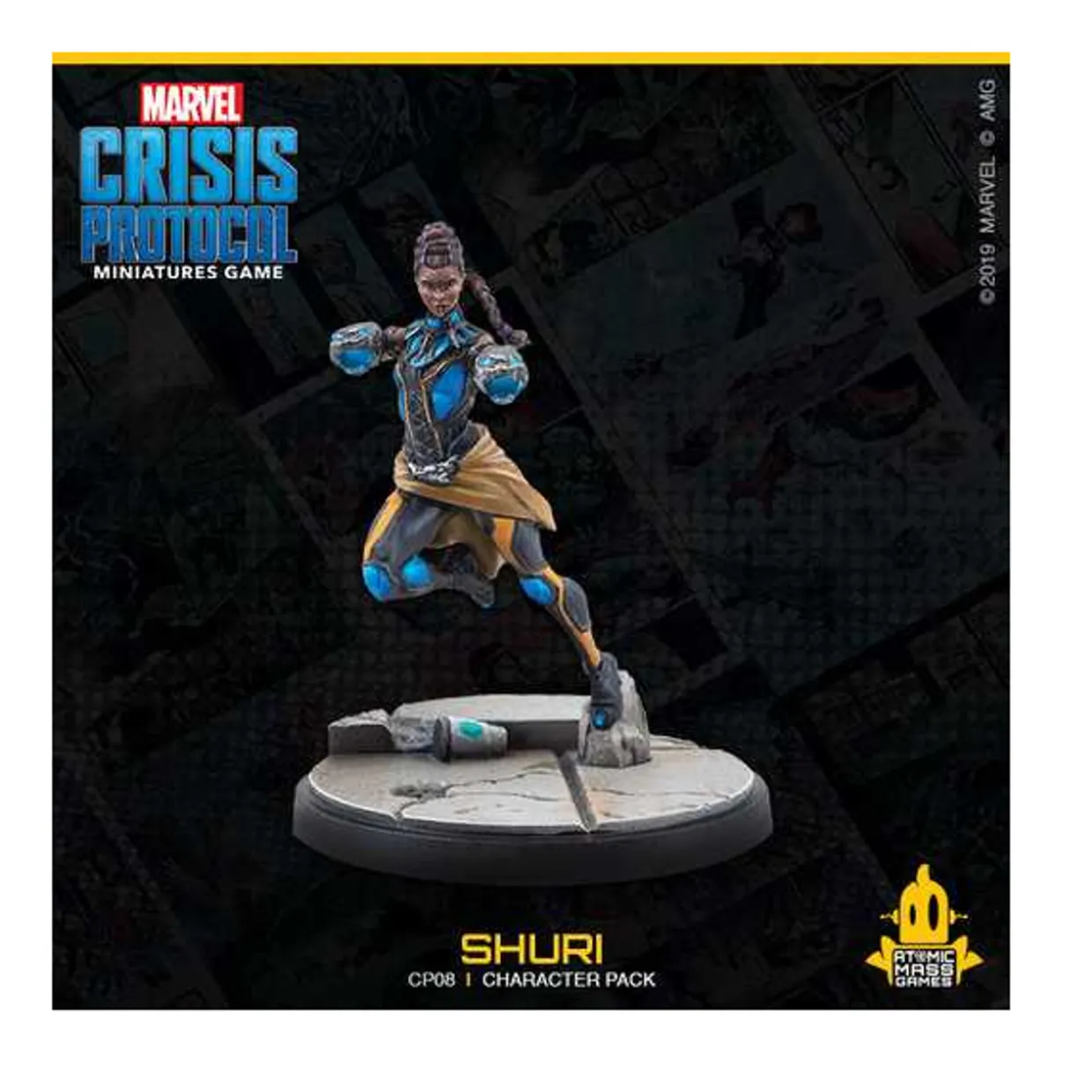 Atomic Mass Games Marvel Crisis Protocol: 008 Shuri and Okoye