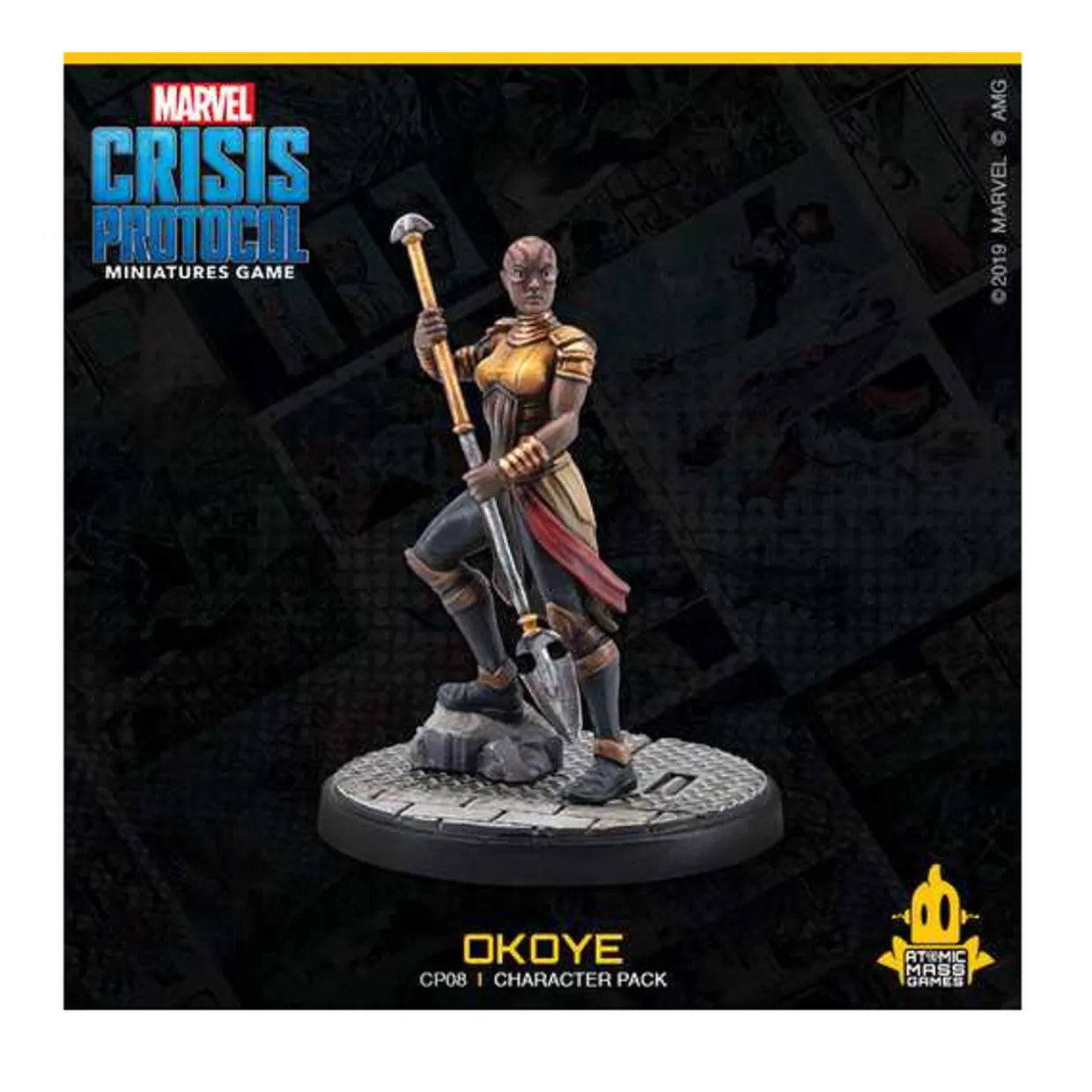 Atomic Mass Games Marvel Crisis Protocol: 008 Shuri and Okoye