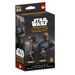 Atomic Mass Games Star Wars Legion - Rebel Alliance - Commander Expansion - Customisable Rebel Officer & Agent