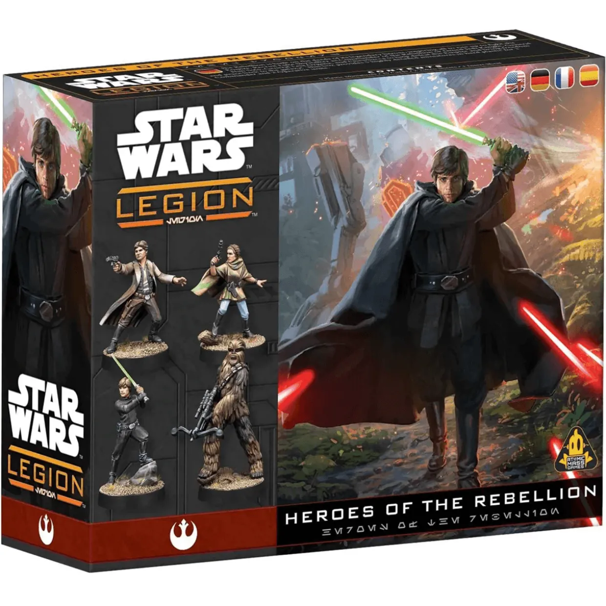 Atomic Mass Games Star Wars Legion - Rebel Alliance - Character Expansion - Heroes of the Rebellion