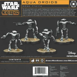 Atomic Mass Games Star Wars Legion - Separatist Alliance - Unit Expansion - Aqua Droids