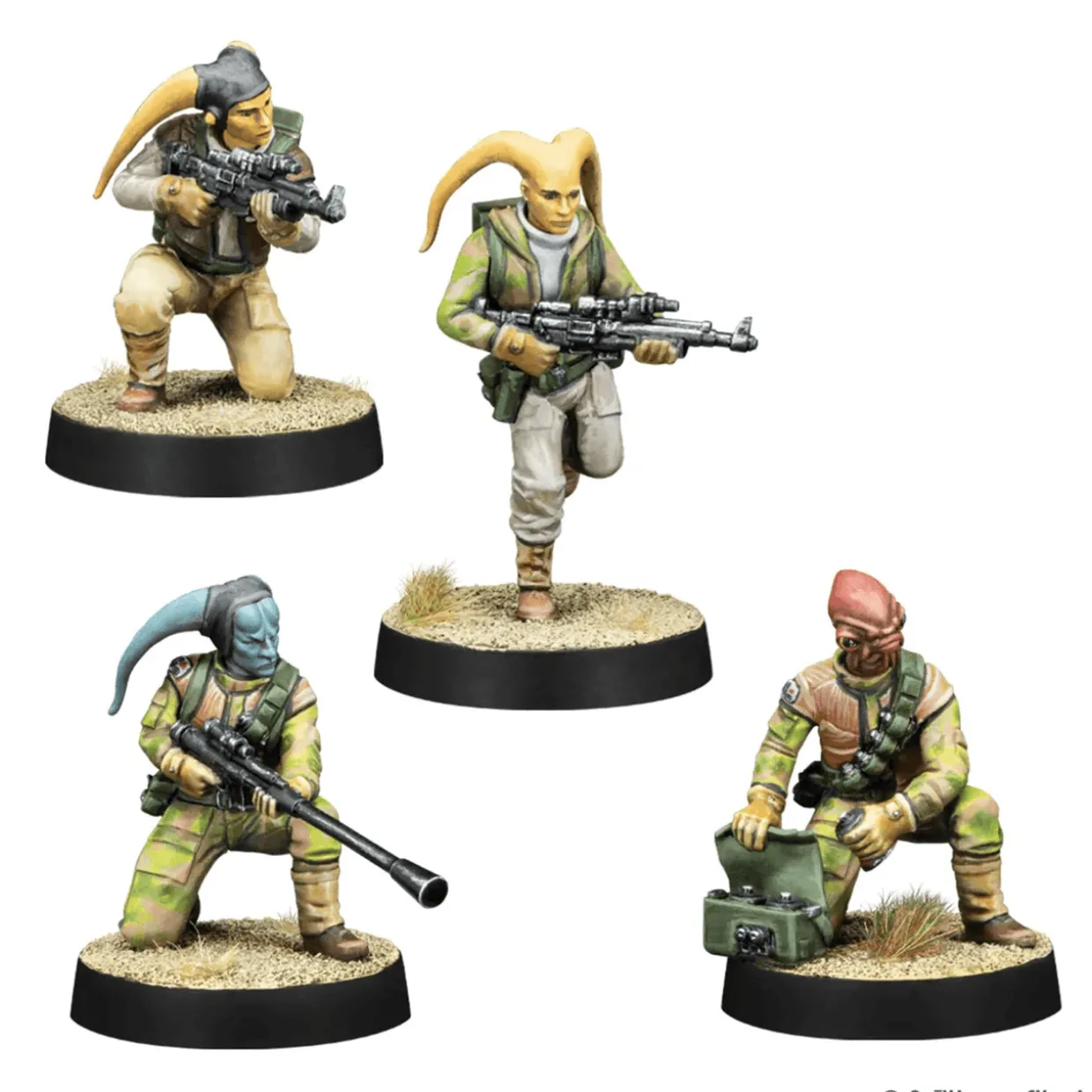 Atomic Mass Games Star Wars Legion - Rebel Alliance - Unit Expansion - Rebel Commandos