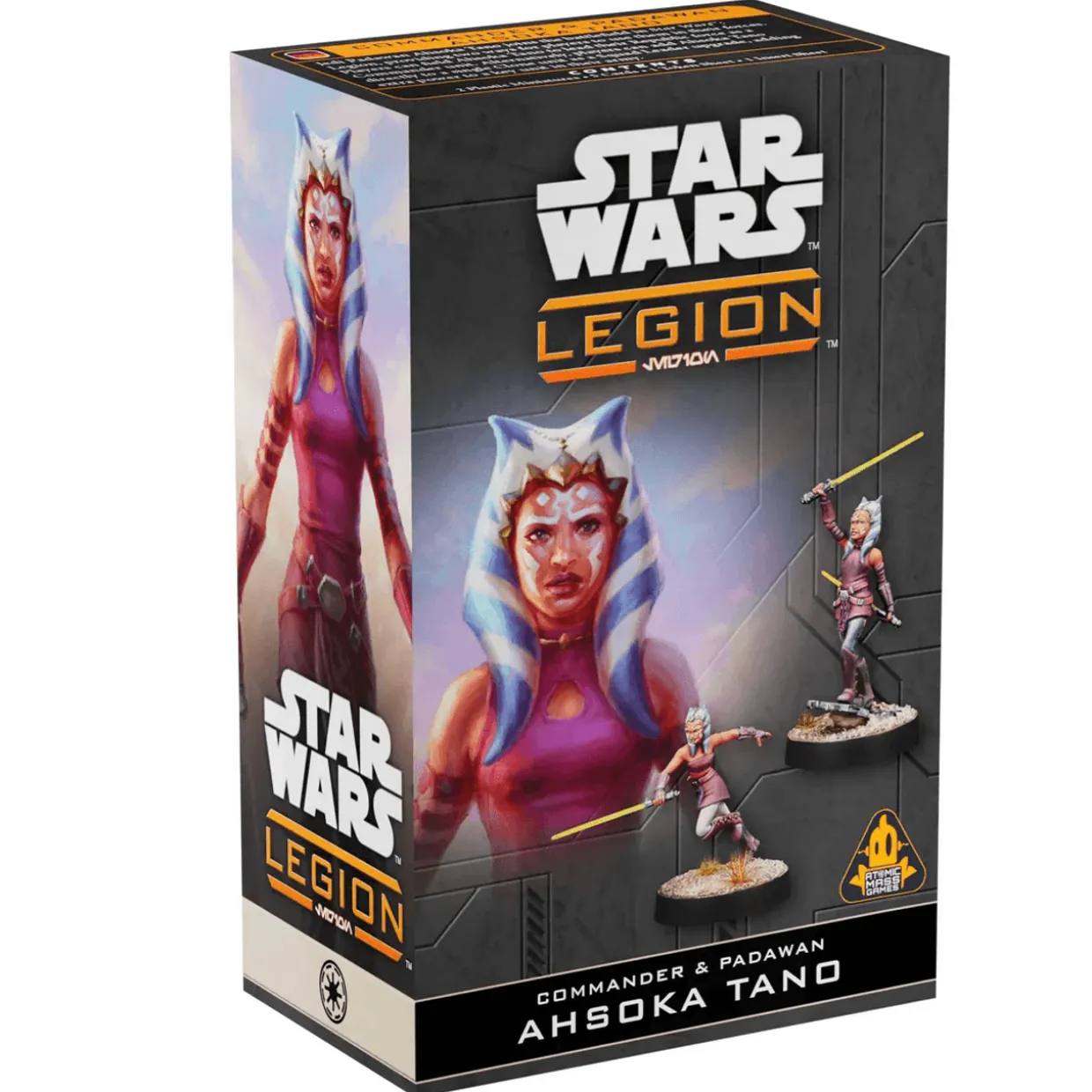 Atomic Mass Games Star Wars Legion - Galactic Republic - Commander Expansion - Commander & Padawan Ahsoka Tano